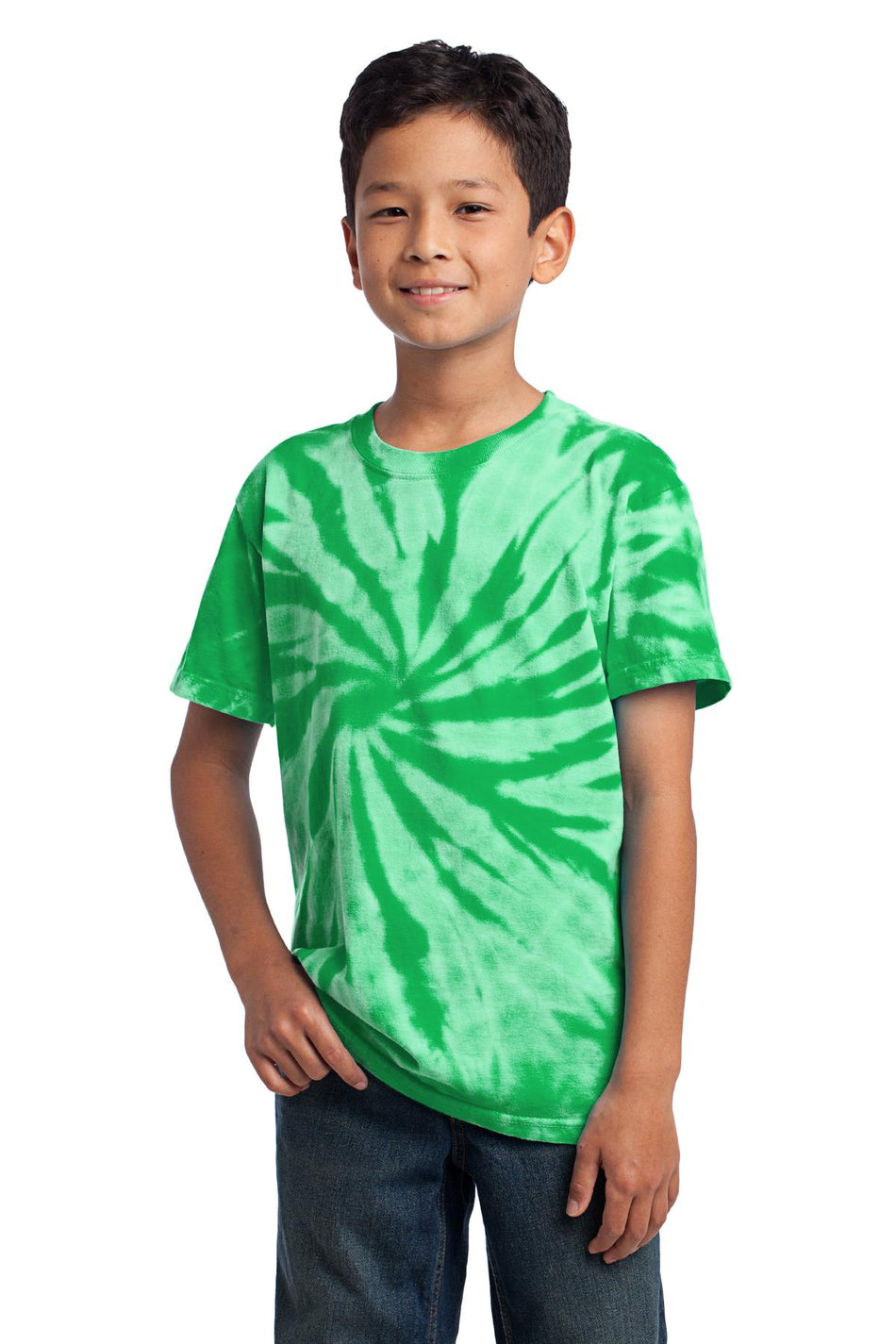 Port & Company ®  - Youth Tie-Dye Tee. PC147Y - Kelly - Port & Company PC147Y