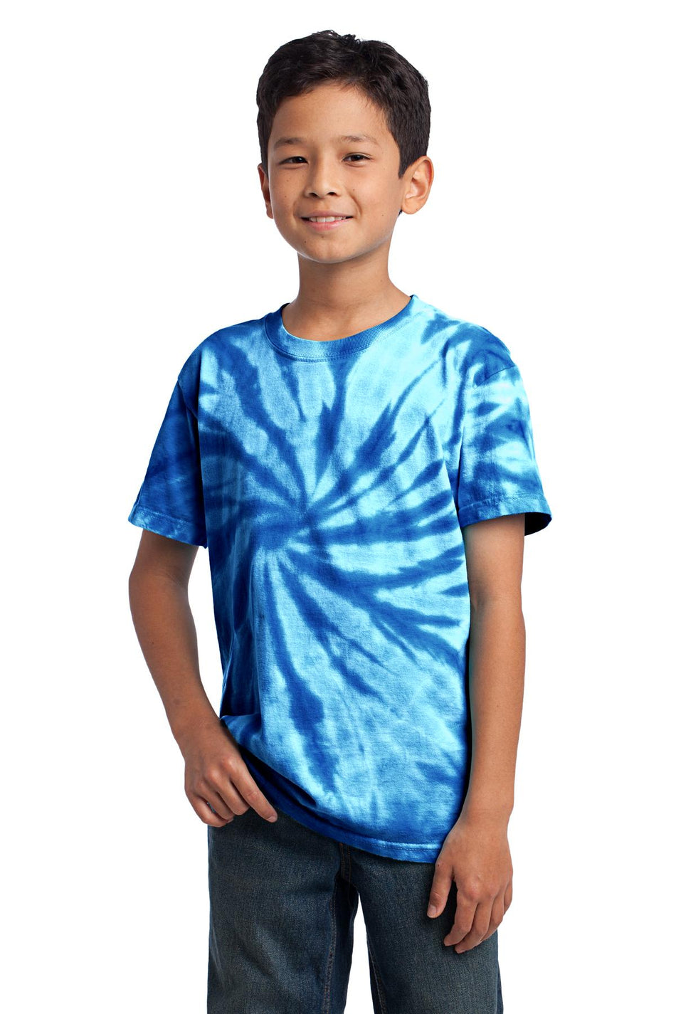 Port & Company ®  - Youth Tie-Dye Tee. PC147Y - Royal - Port & Company PC147Y