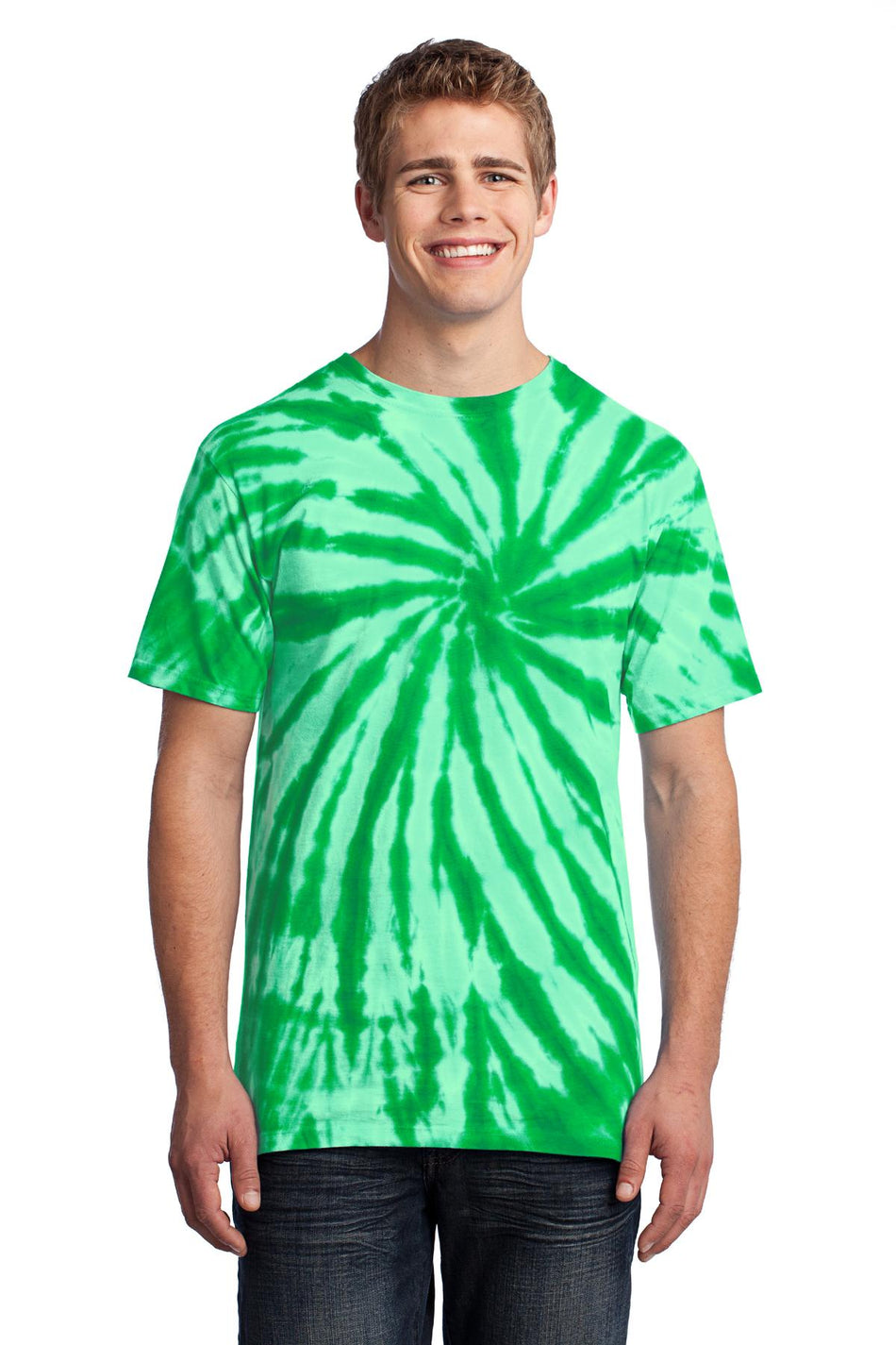 Port & Company ® - Tie-Dye Tee. PC147 - Kelly - Port & Company PC147 T-Shirts Port & Company Kelly S