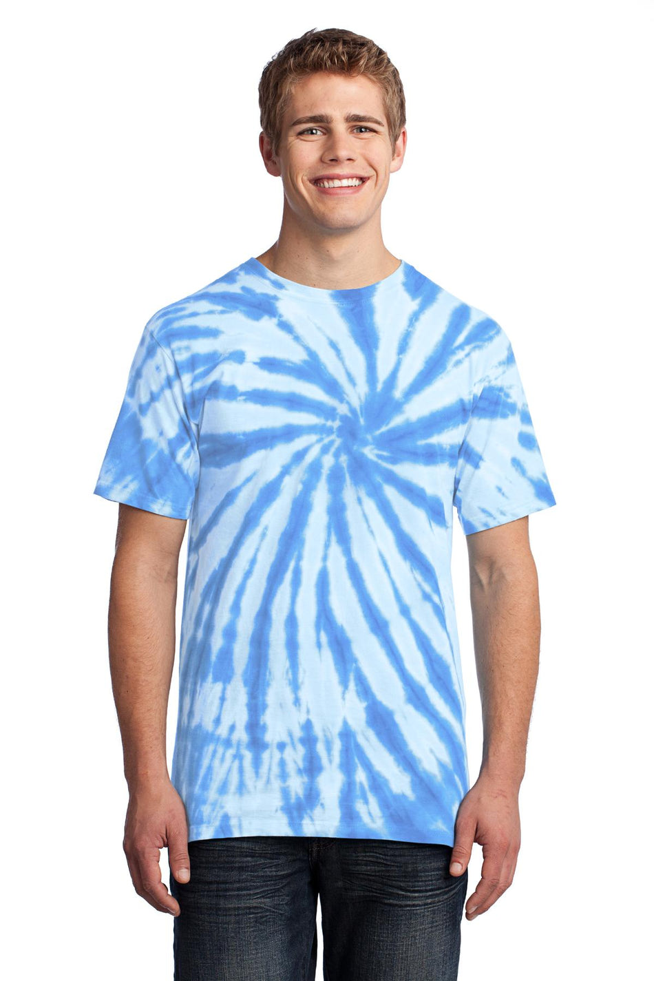 Port & Company ®  - Tie-Dye Tee. PC147 - Light Blue - Port & Company PC147