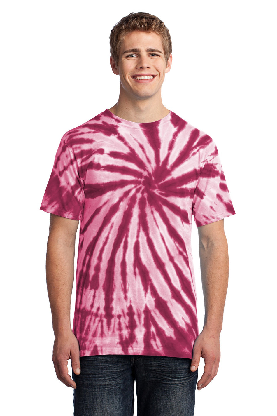 Port & Company ®  - Tie-Dye Tee. PC147 - Maroon - Port & Company PC147