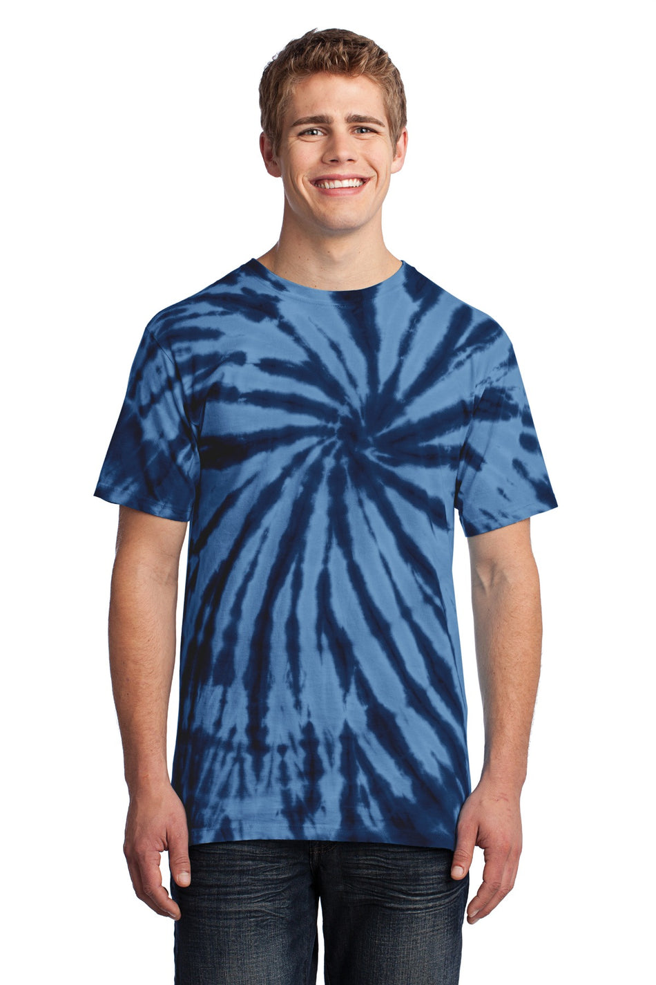 Port & Company ®  - Tie-Dye Tee. PC147 - Navy - Port & Company PC147