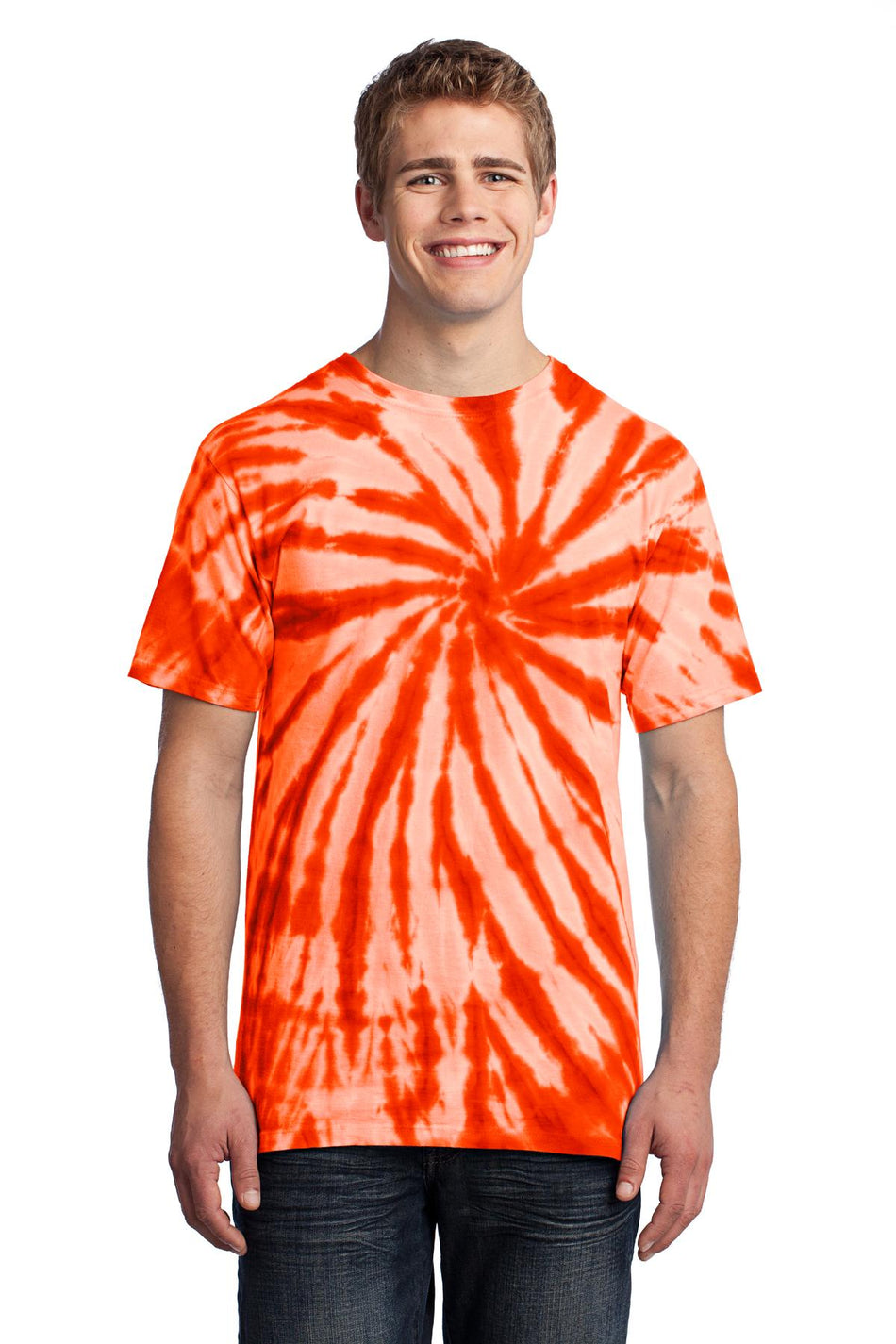 Port & Company ®  - Tie-Dye Tee. PC147 - Orange - Port & Company PC147