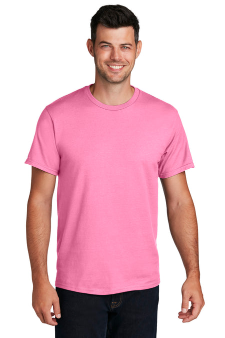 Port & Company ® - Ring Spun Cotton Tee. PC150 - Port & Company PC150 T-Shirts Port & Company Candy Pink S