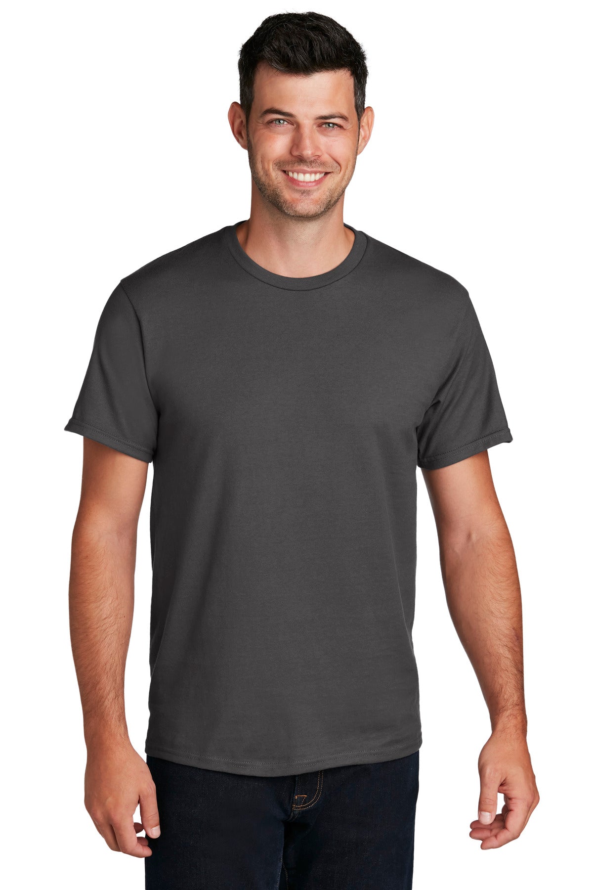 Port & Company ® - Ring Spun Cotton Tee. PC150 - Port & Company PC150 T-Shirts Port & Company Charcoal S