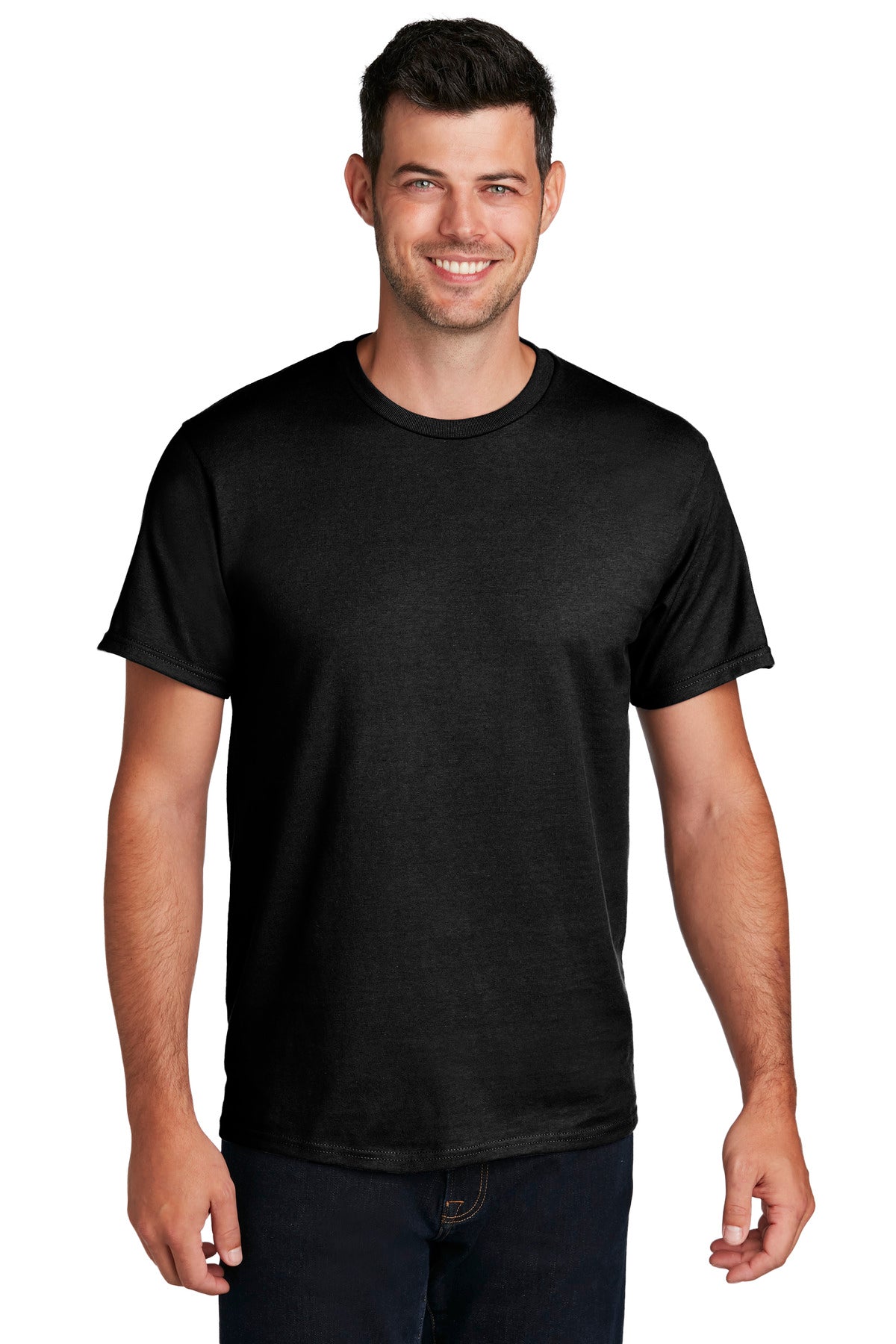 Port & Company ® - Ring Spun Cotton Tee. PC150 - Port & Company PC150 T-Shirts Port & Company Jet Black S