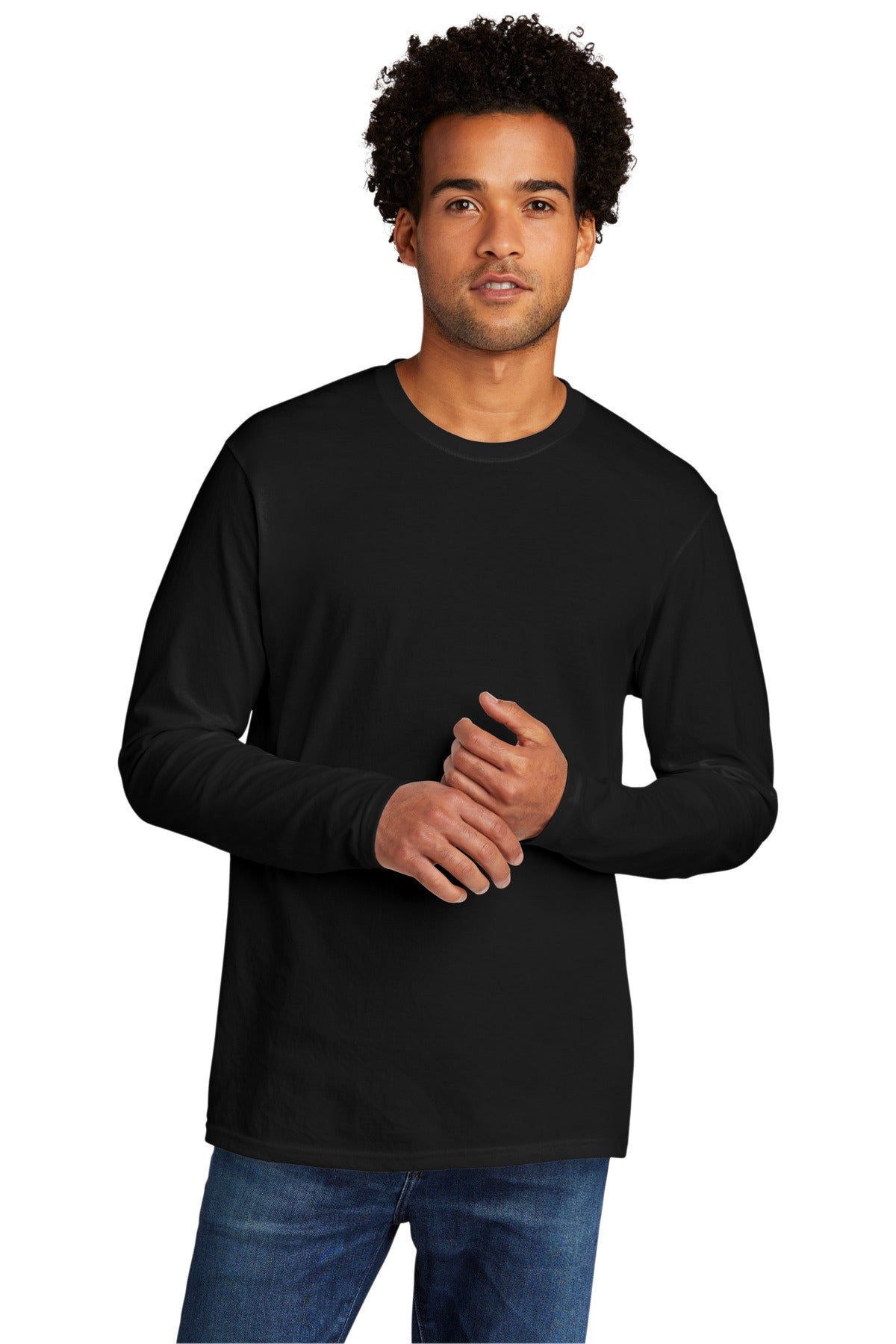 Port & Company ® Tri-Blend Long Sleeve Tee. PC330LS - Port & Company PC330LS T-Shirts Port & Company Black S