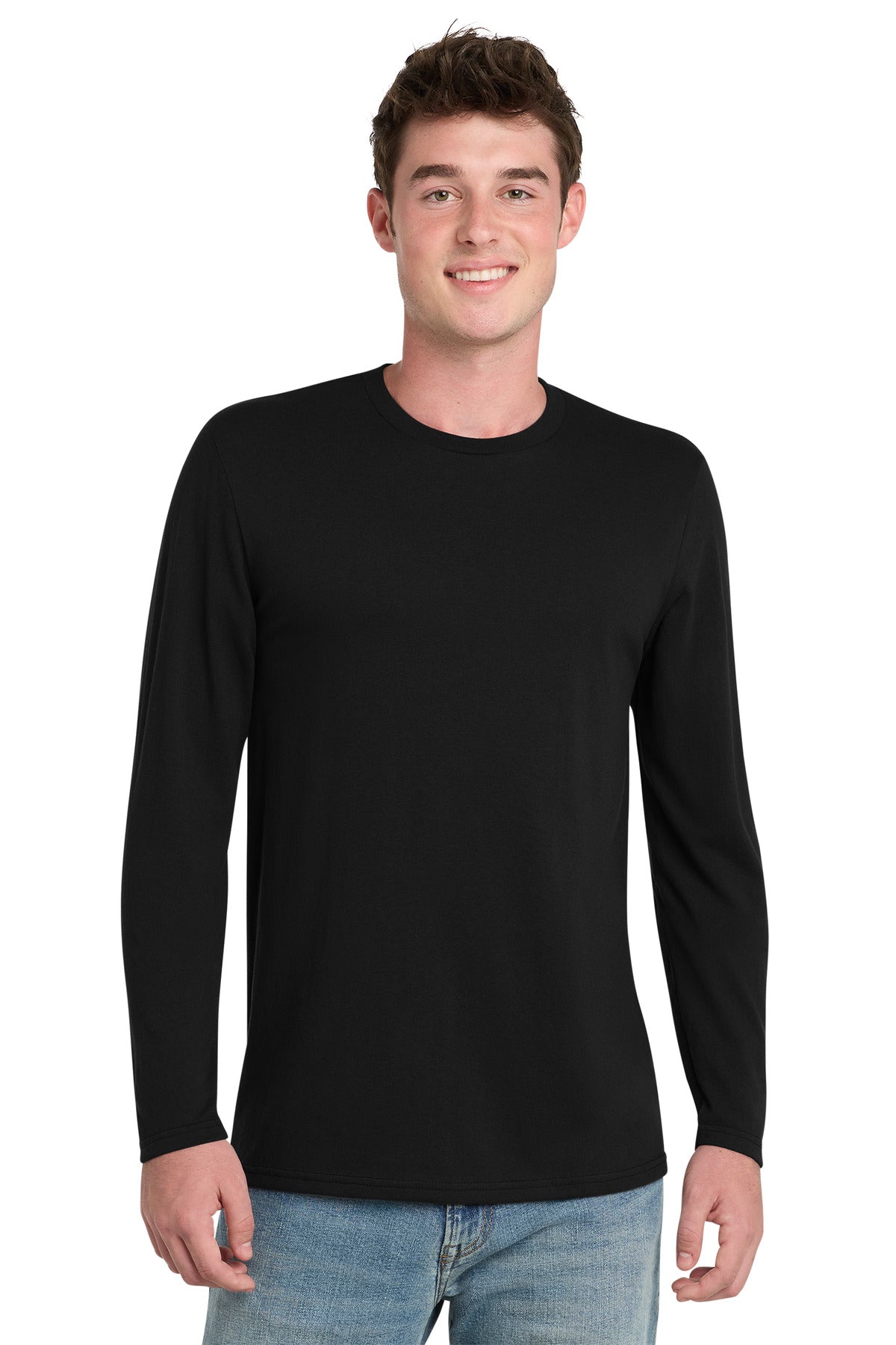 Port & Company PC330LS Tri-Blend Long Sleeve Tee Wholesale Blank | Port & Co PC330LS