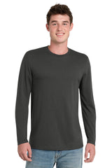 Port & Company PC330LS Tri-Blend Long Sleeve Tee Wholesale Blank | Port & Co PC330LS