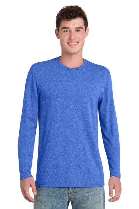 Port & Company PC330LS Tri-Blend Long Sleeve Tee Wholesale Blank | Port & Co PC330LS