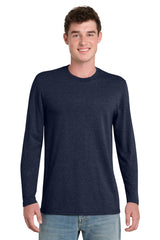 Port & Company PC330LS Tri-Blend Long Sleeve Tee Wholesale Blank | Port & Co PC330LS