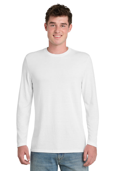 Port & Company PC330LS Tri-Blend Long Sleeve Tee Wholesale Blank | Port & Co PC330LS