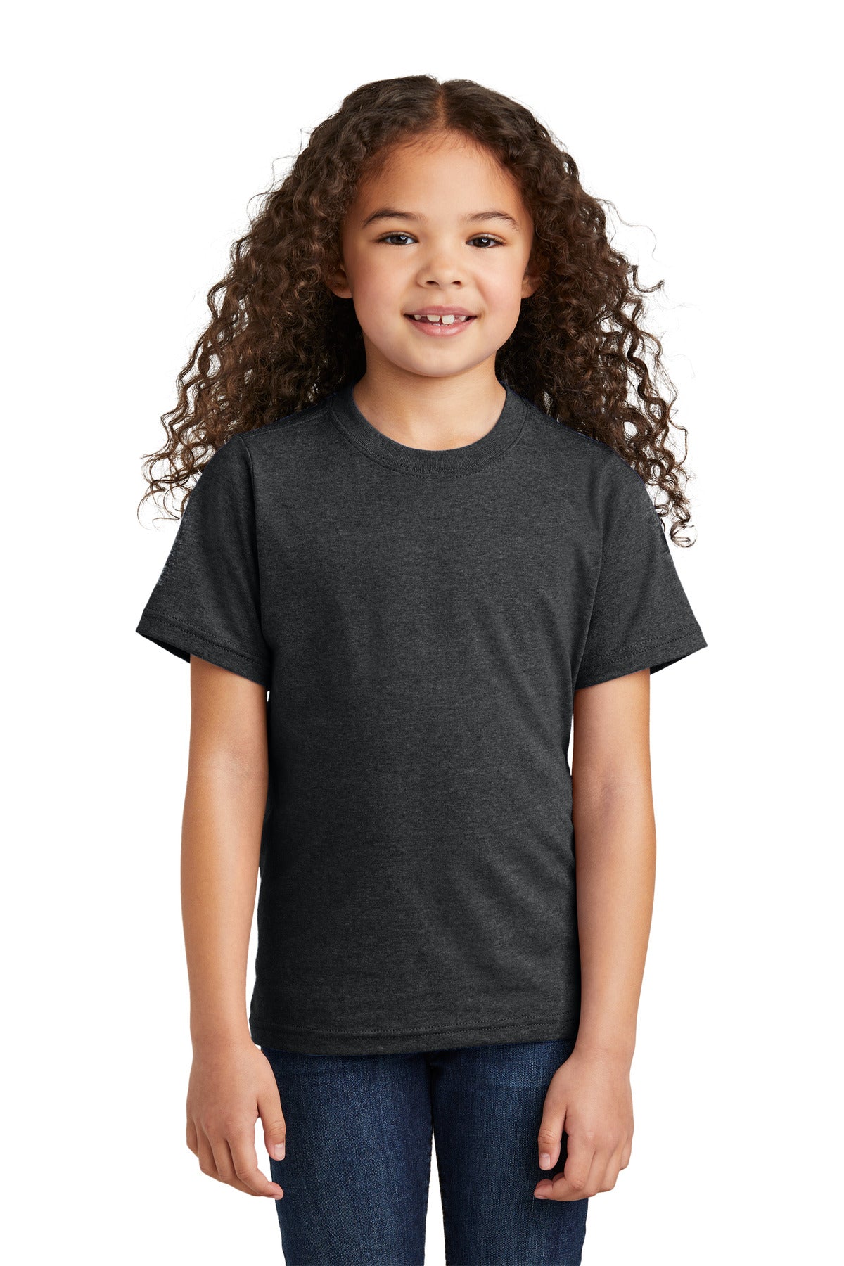 Port & Company ® Youth Tri-Blend Tee PC330Y - Port & Company PC330Y T-Shirts Port & Company Black Heather XS