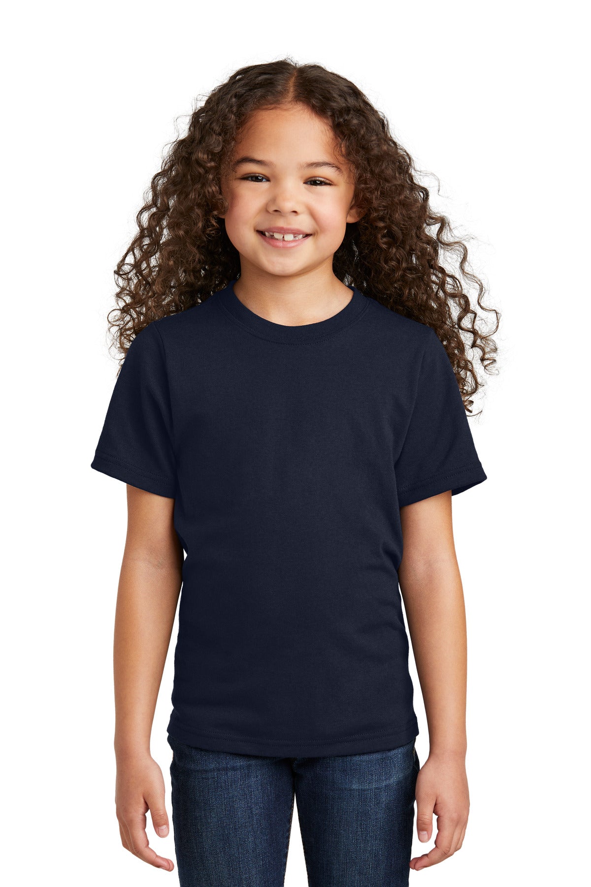 Port & Company ® Youth Tri-Blend Tee PC330Y - Port & Company PC330Y T-Shirts Port & Company Deep Navy XS