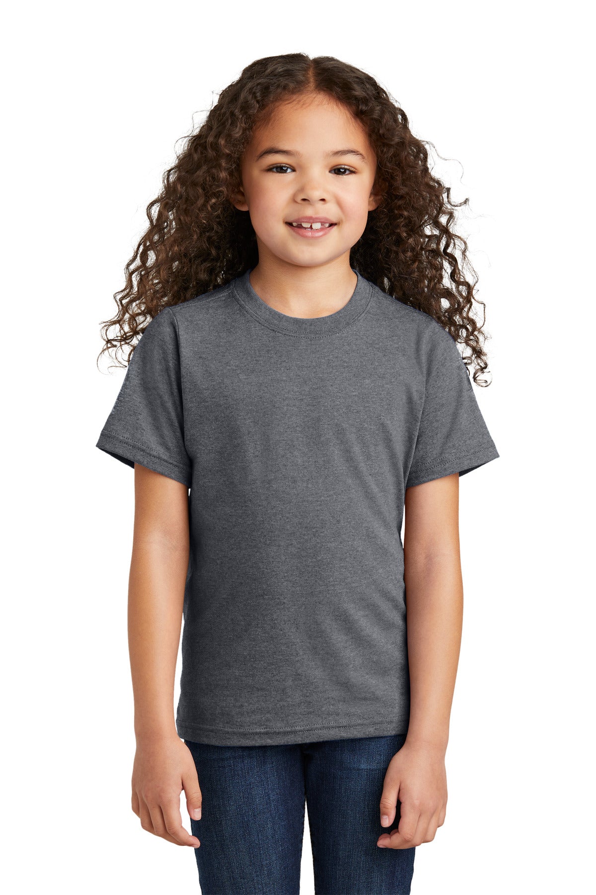 Port & Company ® Youth Tri-Blend Tee PC330Y - Port & Company PC330Y T-Shirts Port & Company Graphite Heather XS