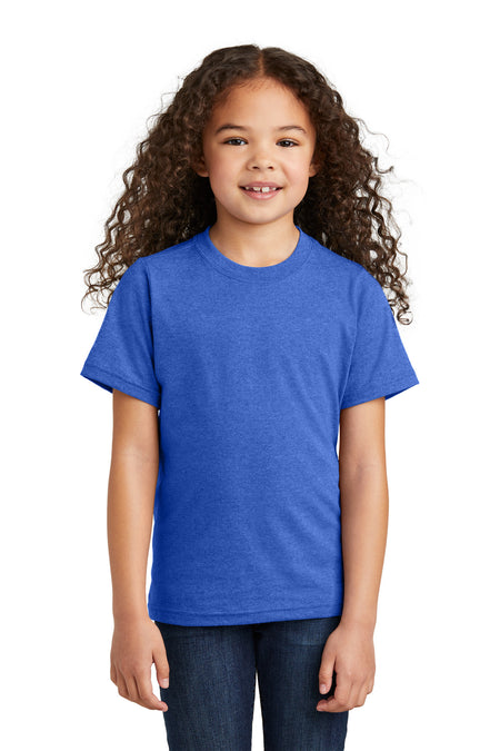 Port & Company ® Youth Tri-Blend Tee PC330Y - Port & Company PC330Y T-Shirts Port & Company Heather Royal XS