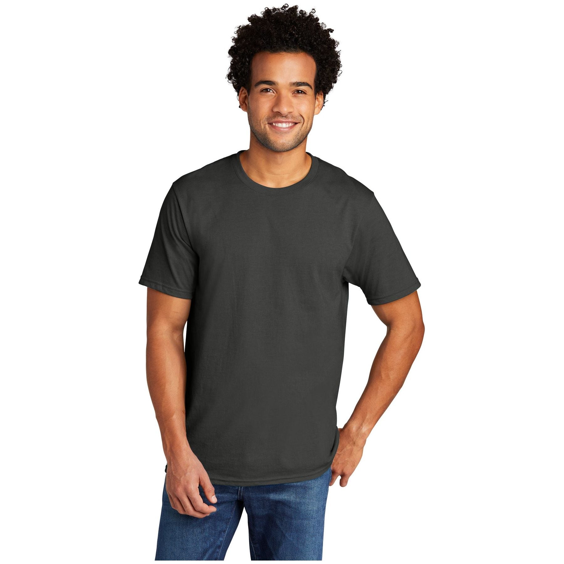 Port & Company ® Tri-Blend Tee. PC330 - Coal Grey - Port & Company PC330 T-Shirts Port & Company Coal Grey S