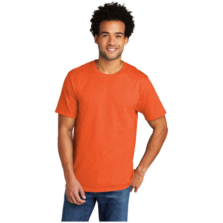 Port & Company ® Tri-Blend Tee. PC330 - Deep Orange Heather - Port & Company PC330 T-Shirts Port & Company Deep Orange Heather S