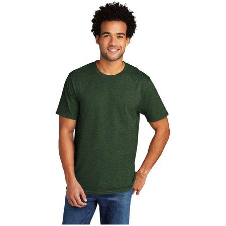 Port & Company ® Tri-Blend Tee. PC330 - Forest Green Heather - Port & Company PC330 T-Shirts Port & Company Forest Green Heather S