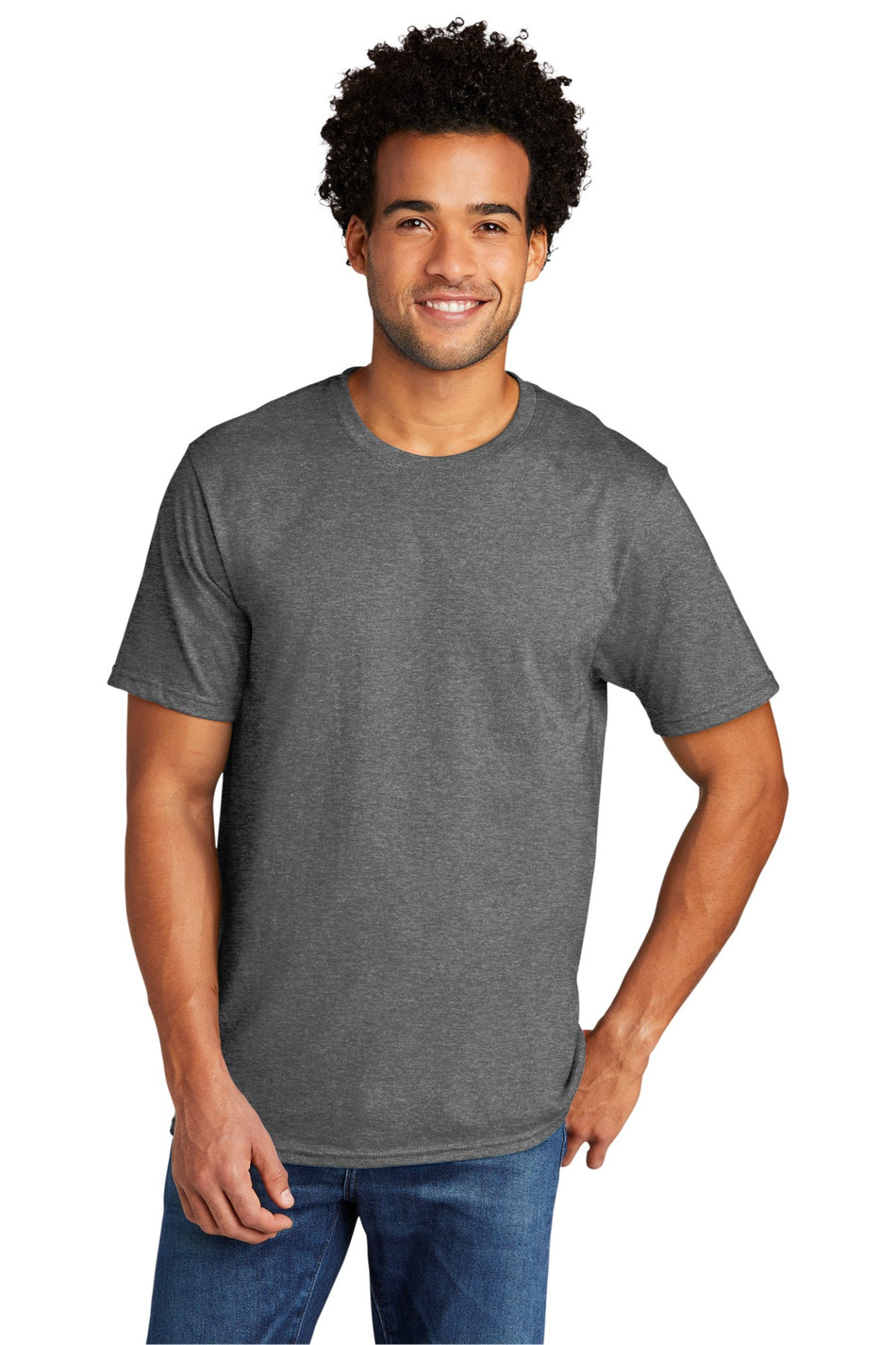 Port & Company ® Tri-Blend Tee. PC330 - Graphite Heather - Port & Company PC330 T-Shirts Port & Company Graphite Heather S