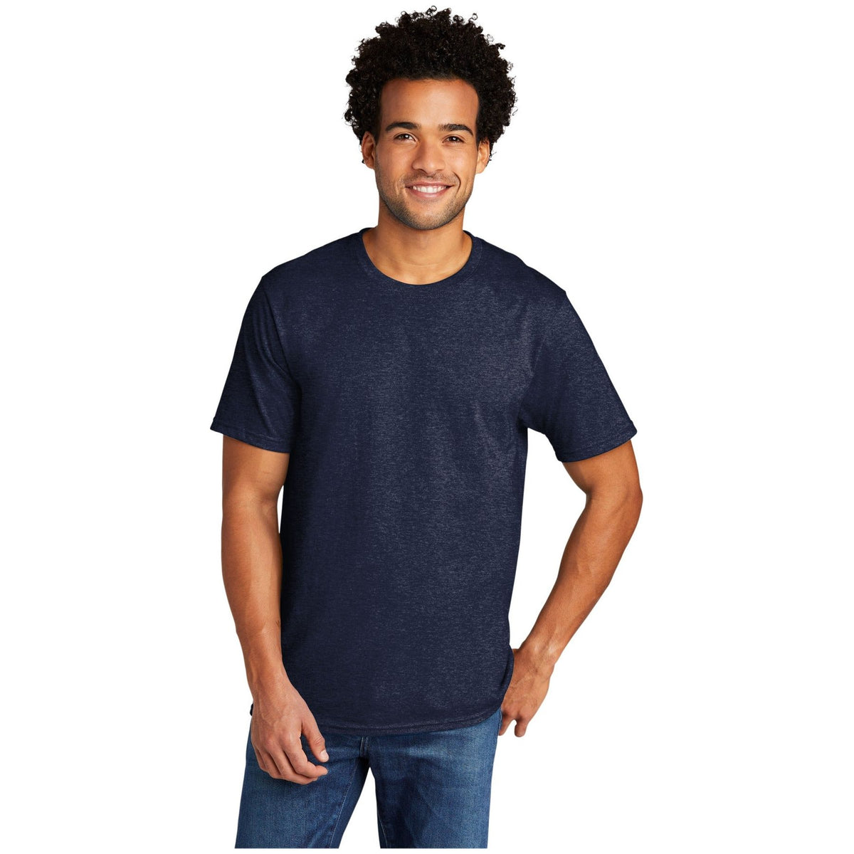 Port & Company ® Tri-Blend Tee. PC330 - Team Navy Heather - Port & Company PC330 T-Shirts Port & Company Team Navy Heather S