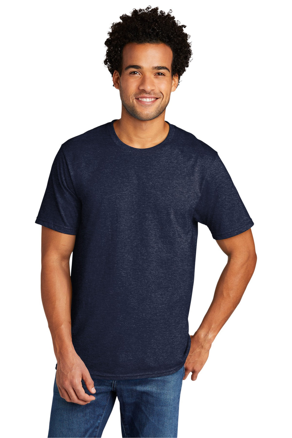 Port & Company ® Tri-Blend Tee. PC330 - Team Navy Heather - Port & Company PC330 T-Shirts Port & Company Team Navy Heather S