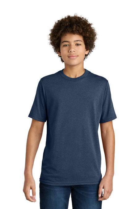 Port & Company ® Youth CVC Tee PC340Y - Port & Company PC340Y T-Shirts Port & Company Team Navy Heather XS