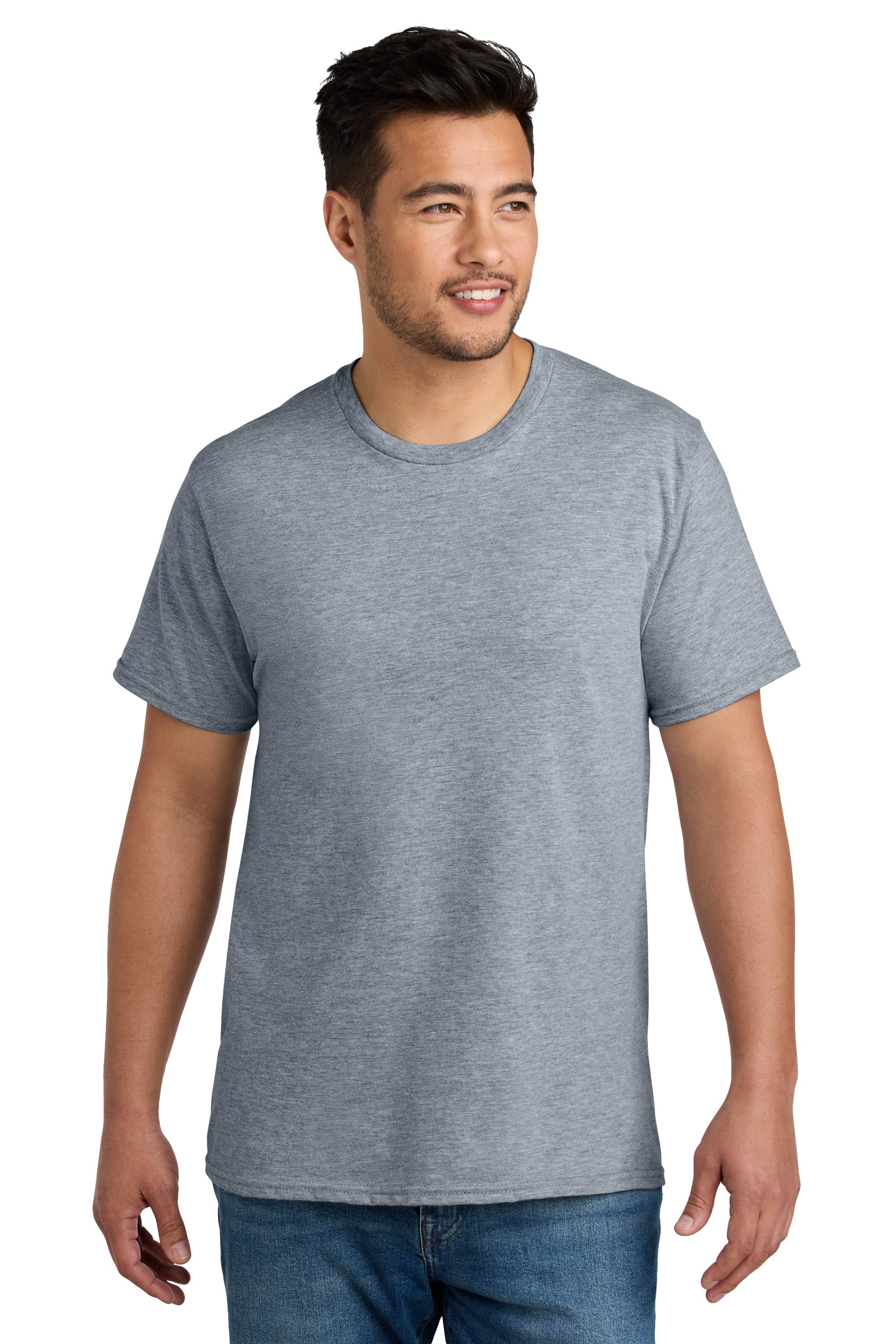 Port & Company® CVC Tee PC340 T-Shirts Port & Company Athletic Heather