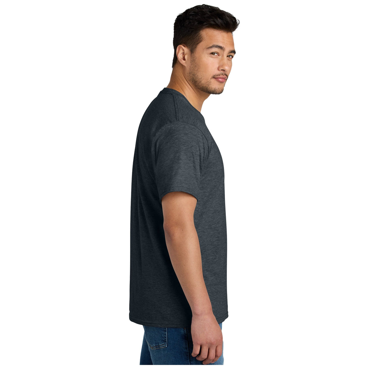 Port & Company® CVC Tee PC340 - Dark Heather Grey T-Shirts Port & Company