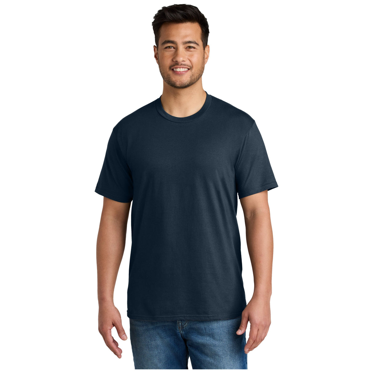 Port & Company® CVC Tee PC340 - Deep Navy T-Shirts Port & Company Deep Navy Small
