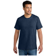 Port & Company® CVC Tee PC340 - Team Navy Heather T-Shirts Port & Company Team Navy Heather Small