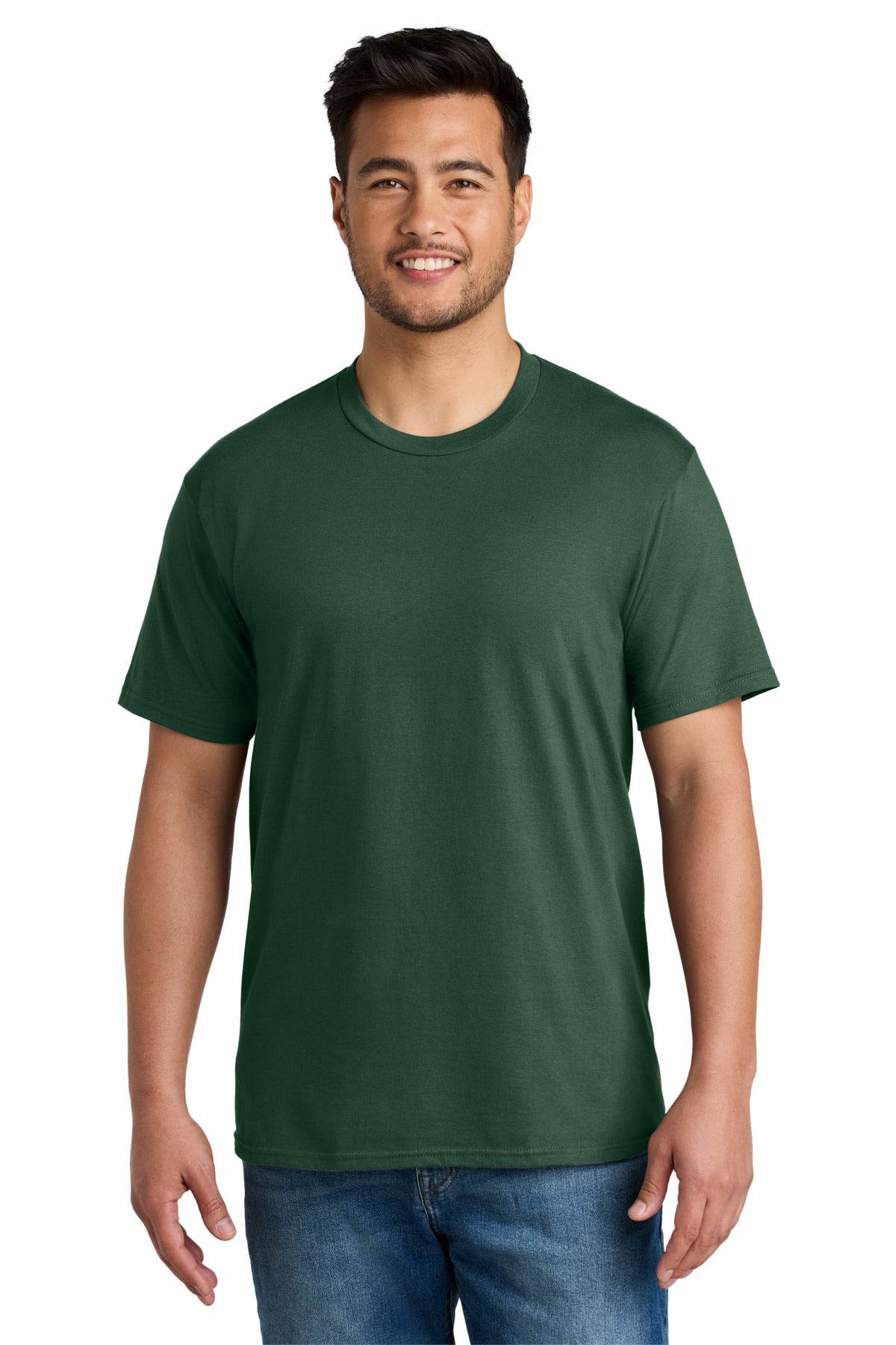 Port & Company ® CVC Tee PC340 - Forest Green - Port & Company PC340 T-Shirts Port & Company Forest Green S