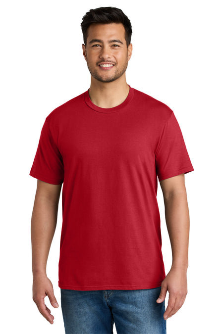 Port & Company ® CVC Tee PC340 - Red - Port & Company PC340 T-Shirts Port & Company Red S