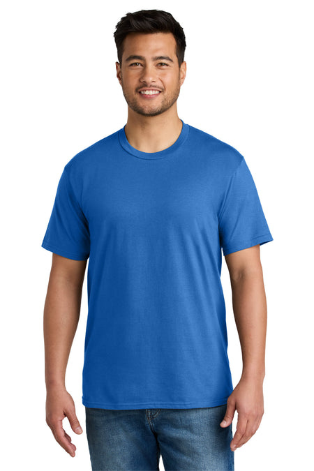 Port & Company ® CVC Tee PC340 - Royal - Port & Company PC340 T-Shirts Port & Company Royal S