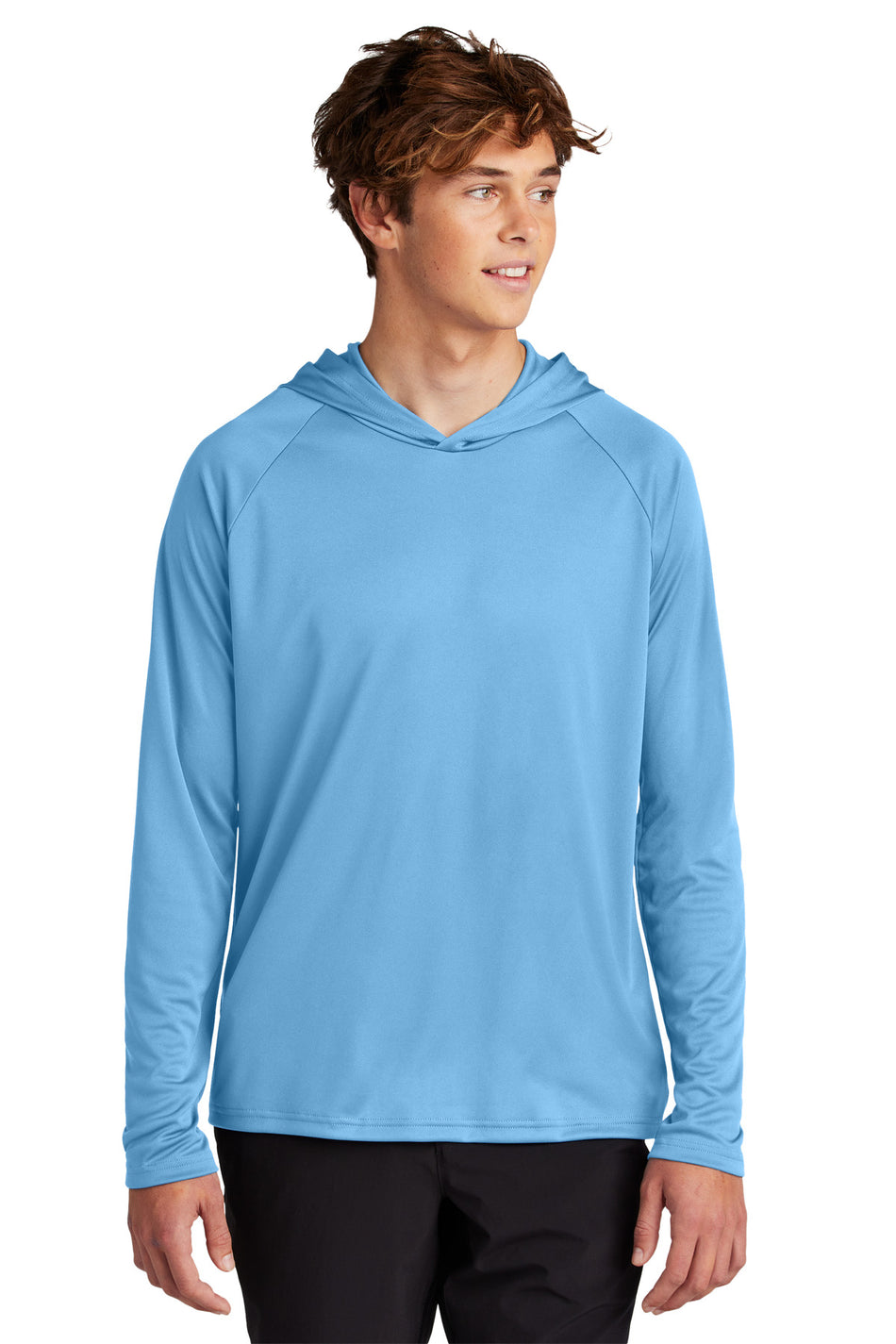 Port & Company ® Performance Pullover Hooded Tee PC380H - Port & Company PC380H T-Shirts Port & Company Carolina Blue S