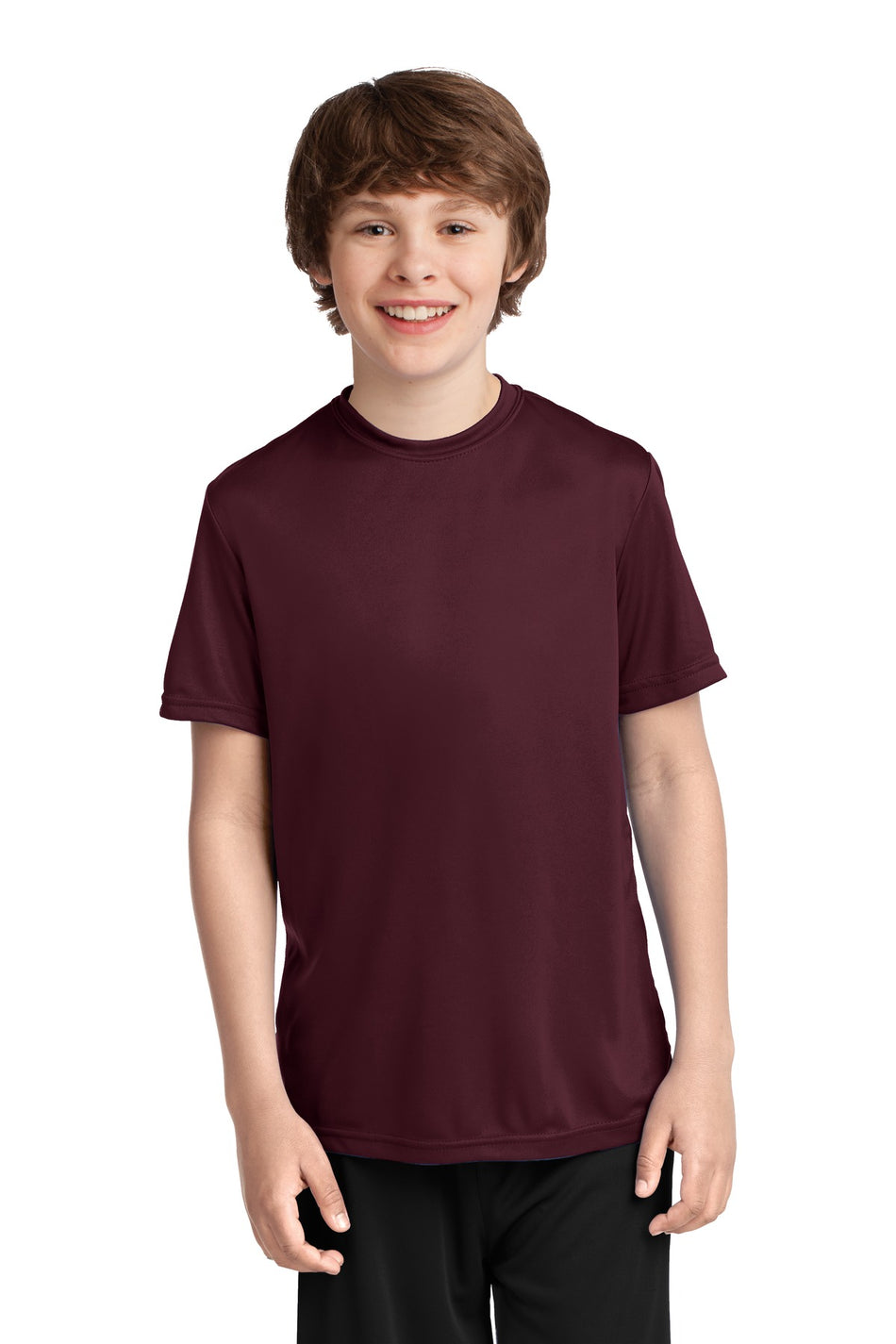 Port & Company ®  Youth Performance Tee. PC380Y - Athletic Maroon - Port & Company PC380Y