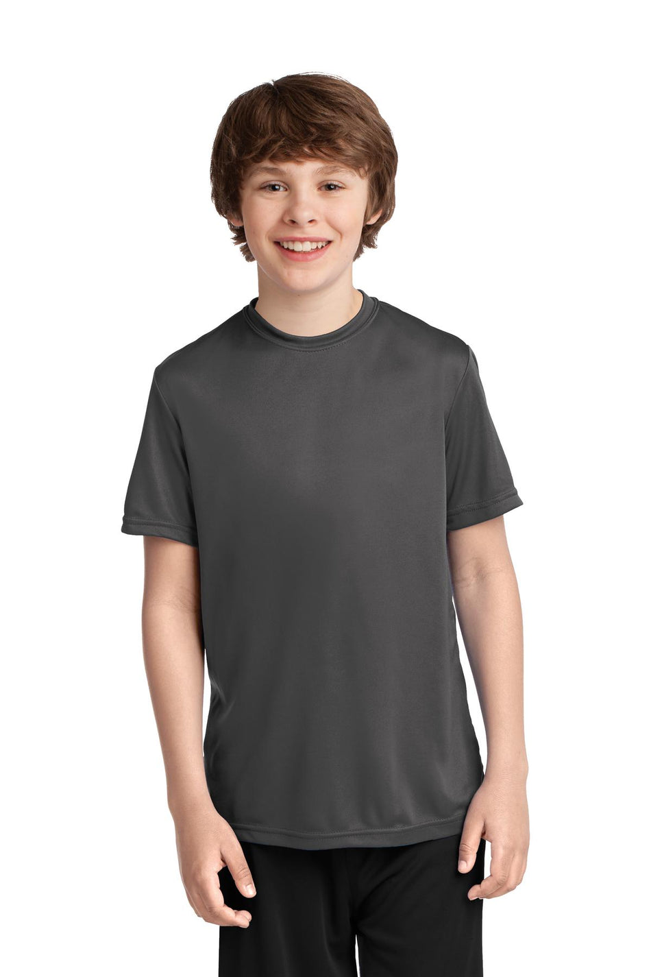 Port & Company ®  Youth Performance Tee. PC380Y - Charcoal - Port & Company PC380Y