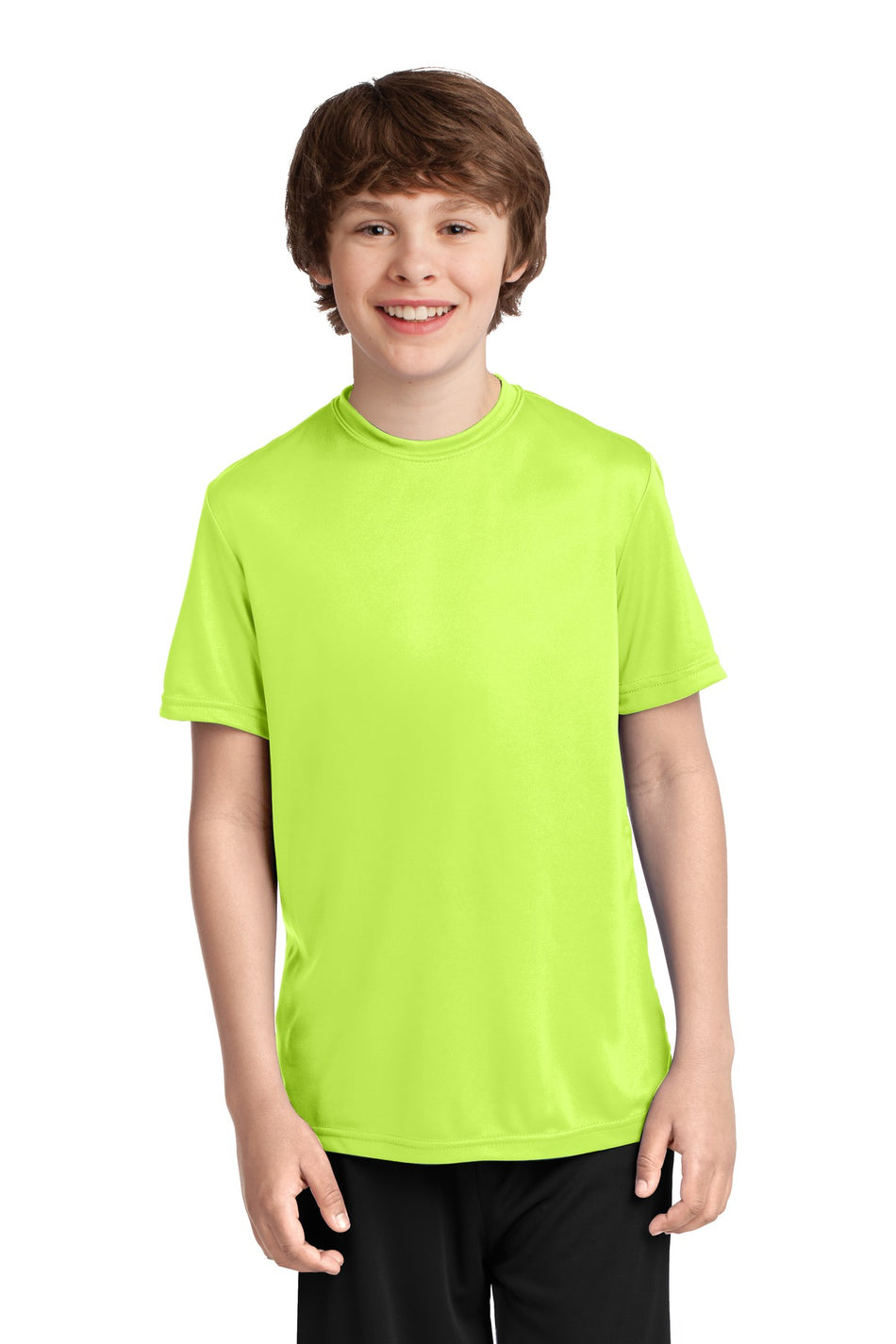 Port & Company ®  Youth Performance Tee. PC380Y - Neon Yellow - Port & Company PC380Y