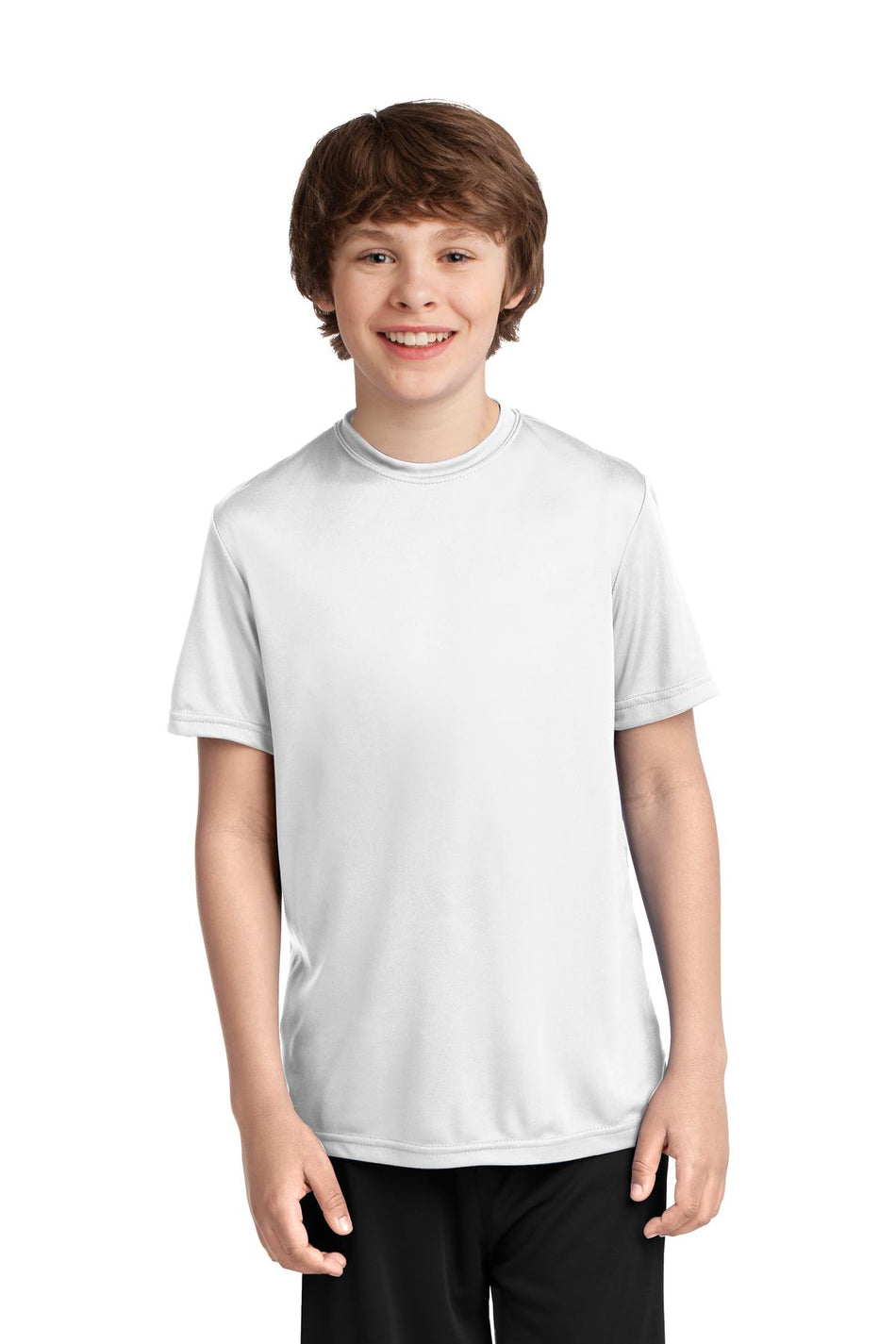 Port & Company ®  Youth Performance Tee. PC380Y - White - Port & Company PC380Y