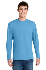 Port & Company PC381LS Long Sleeve Performance Blend Tee | Port & Co PC381LS