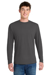 Port & Company PC381LS Long Sleeve Performance Blend Tee | Port & Co PC381LS