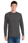 Port & Company PC381LS Long Sleeve Performance Blend Tee | Port & Co PC381LS