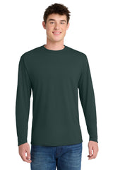 Port & Company PC381LS Long Sleeve Performance Blend Tee | Port & Co PC381LS