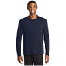 Port & Company® Long Sleeve Performance Blend Tee PC381LS T-Shirts Port & Company Deep Navy S