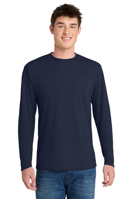 Port & Company PC381LS Long Sleeve Performance Blend Tee | Port & Co PC381LS