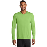 Port & Company® Long Sleeve Performance Blend Tee PC381LS T-Shirts Port & Company Lime Green S