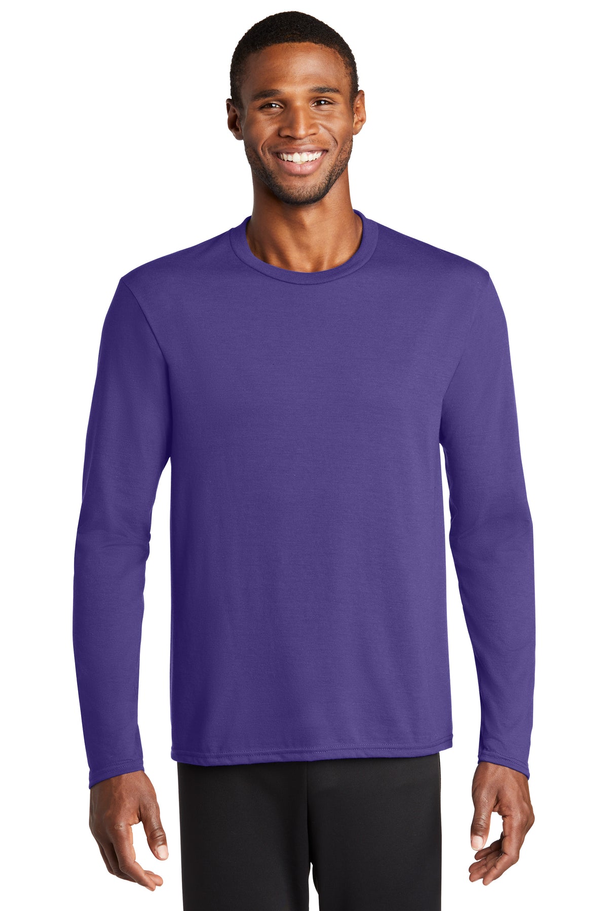 Port & Company® Long Sleeve Performance Blend Tee PC381LS T-Shirts Port & Company