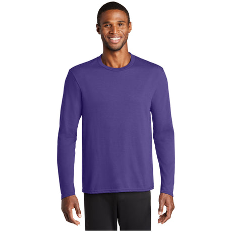 Port & Company® Long Sleeve Performance Blend Tee PC381LS T-Shirts Port & Company