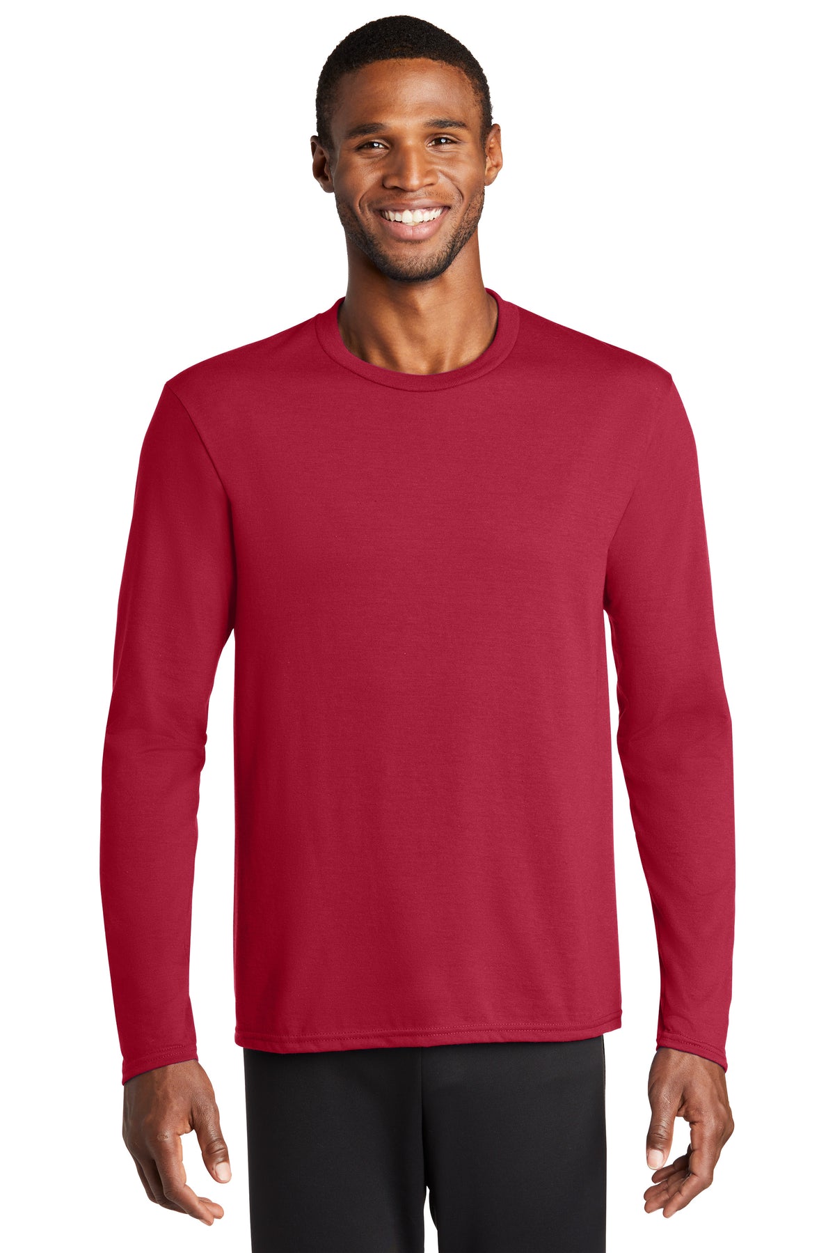 Port & Company® Long Sleeve Performance Blend Tee PC381LS T-Shirts Port & Company