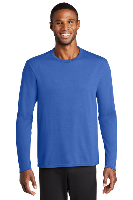 Port & Company® Long Sleeve Performance Blend Tee PC381LS T-Shirts Port & Company